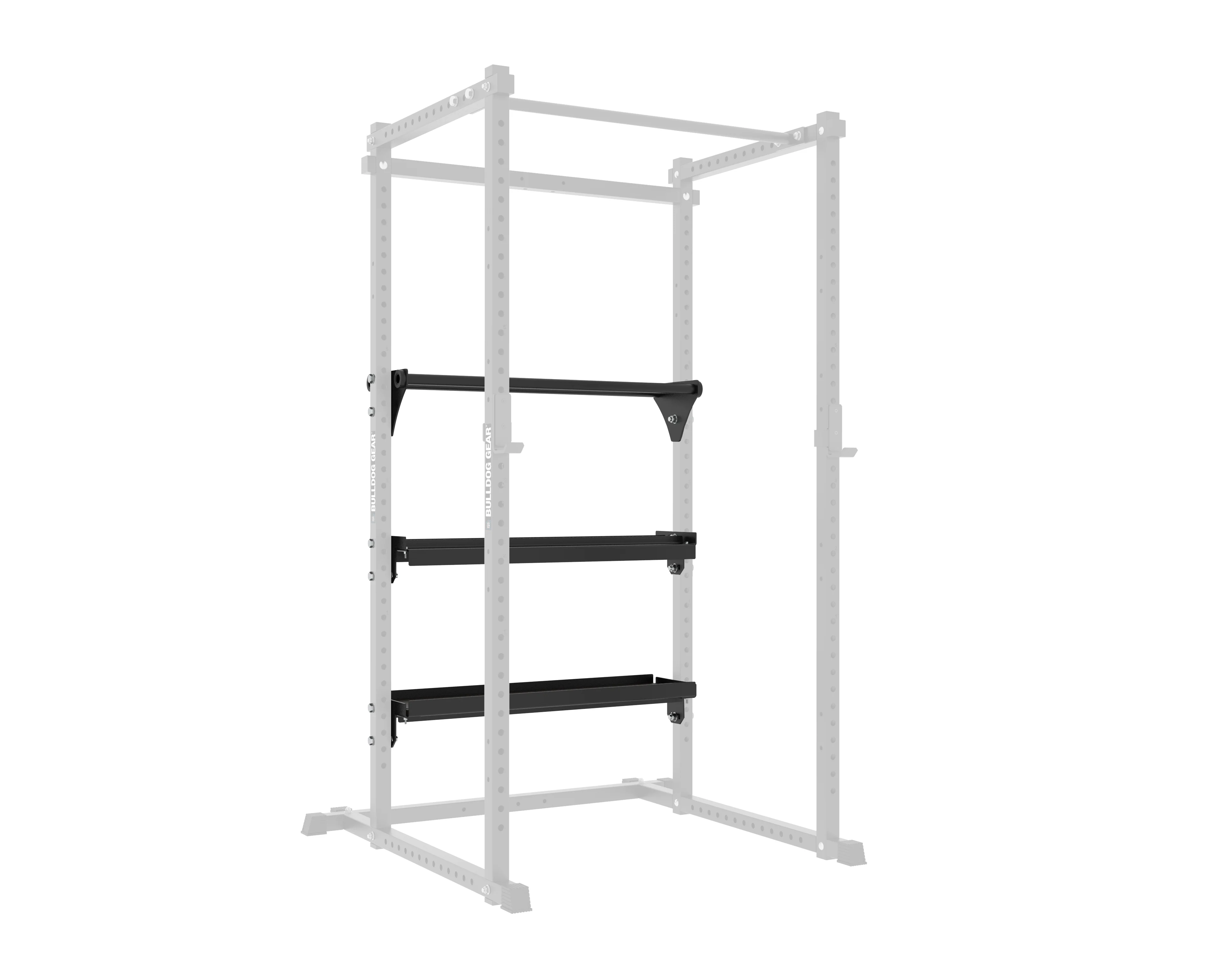 Bulldog Gear - Integrated Power Rack Storage Kettlebell Shelf - Image 5